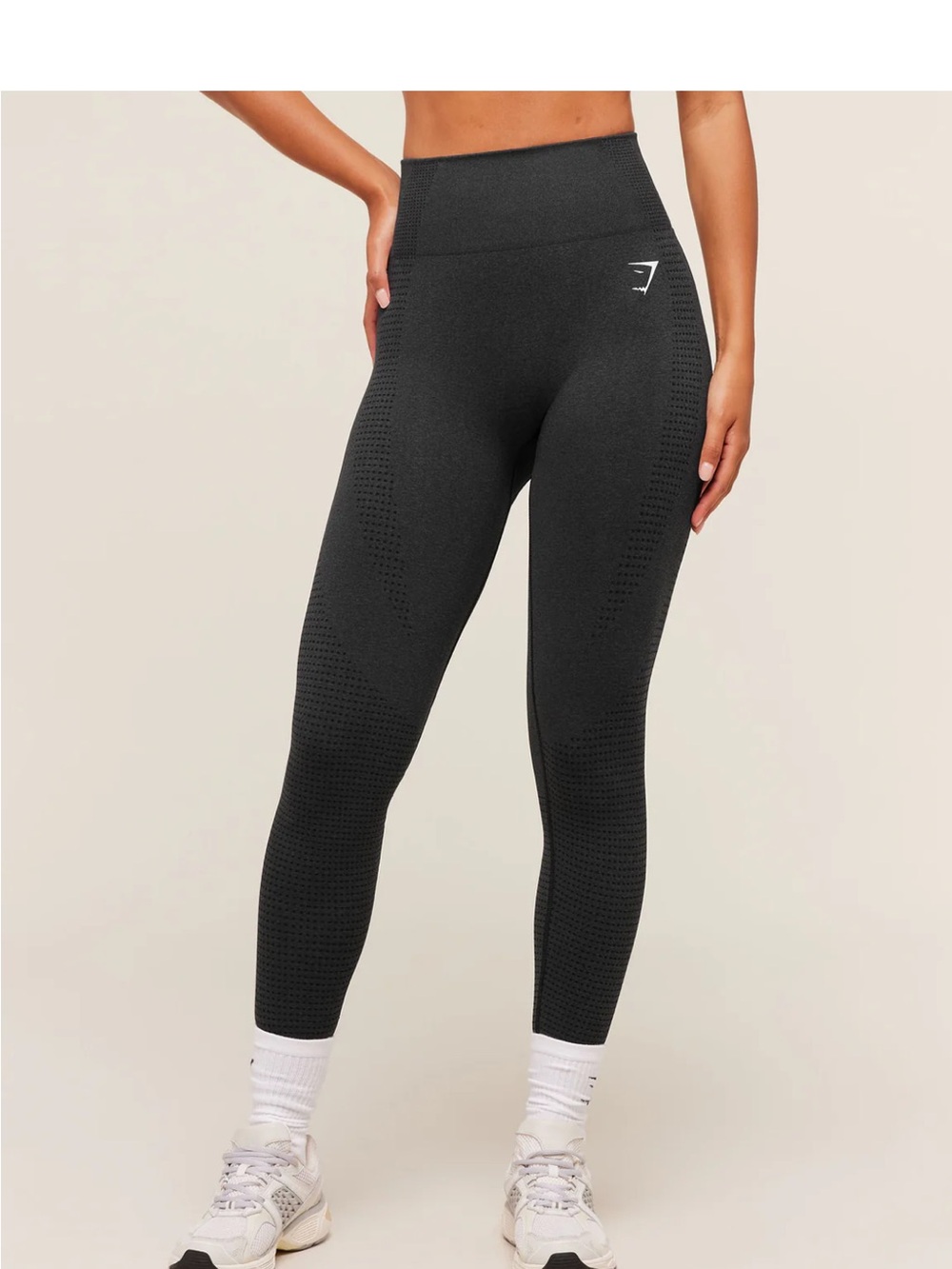 Gymshark Vital Seamless 2.0 Leggings - Black Marl